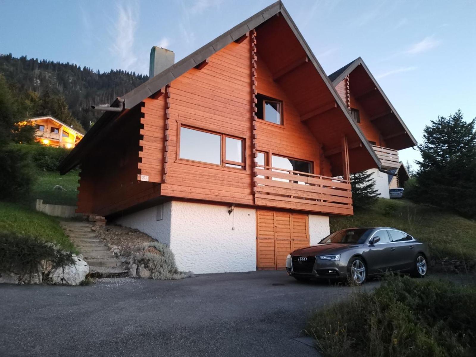 Chalet Les Alpages Vue Panoramique Sur Le Lac Leman Толлон Экстерьер фото